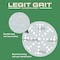 Legit Grit 6 inch Sand paper Disc, 49-Hole, 60 Grit, 100PK LG6-4960-100 - alternate 3
